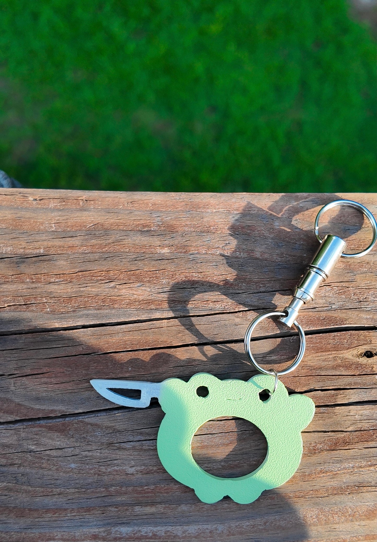 froggy self defense keychain