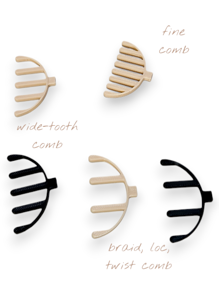 Scrunchie Clique Comb Set (XS)